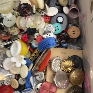 Colorful Button and Accessory Collection